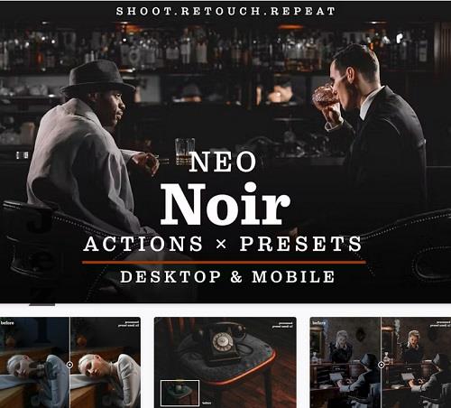 Neo Noir - Actions and Presets - UBA7MRY