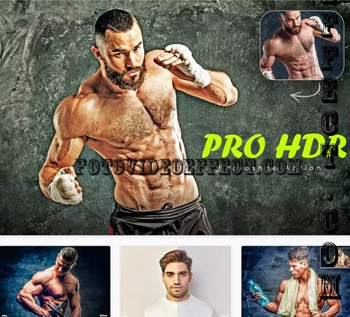 PRO HDR Photoshop Action - 6UFVSN2