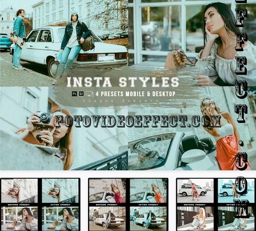 Insta Styles 4 Lightroom Presets Mobile & Desktop - G2MZCPG