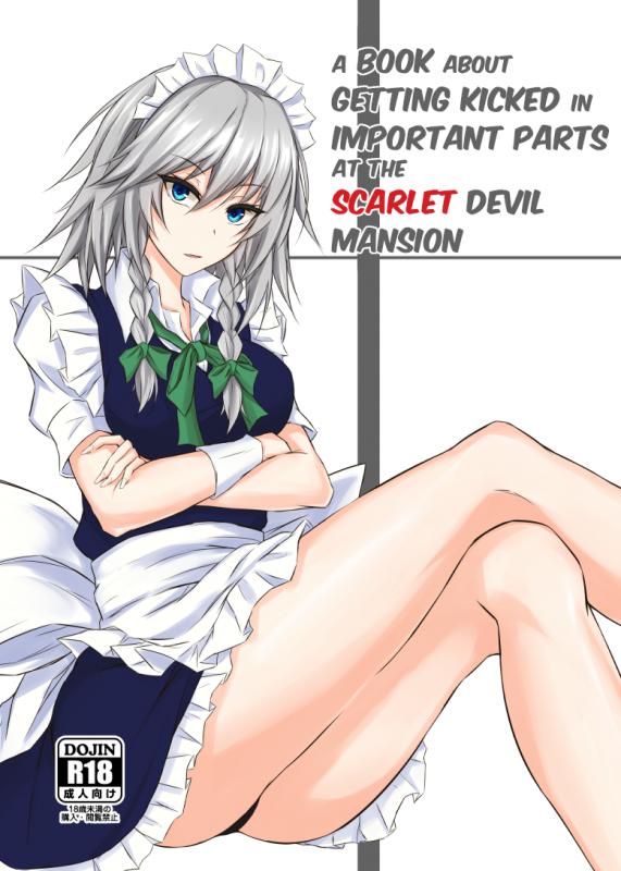 [pikuchi-ya (Piro)] A book about getting kicked in important parts at the Scarlet Devil Mansion (Touhou Project) [English] Hentai Comic