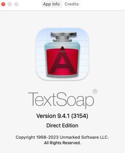 TextSoap 9.4.1 macOS