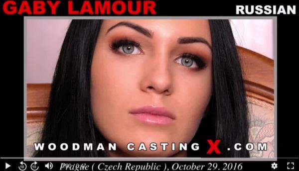 WoodmanCastingX: Gaby Lamour (Hard - DP With 3 Men) (SD) - 2023