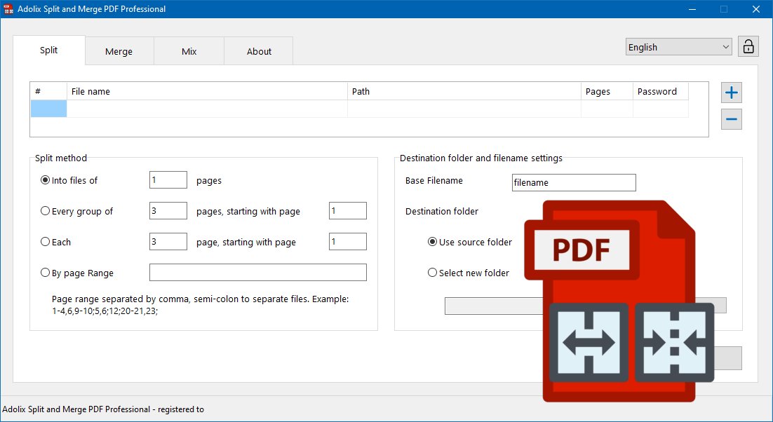 Adolix Split and Merge PDF Professional 3.0.3.1 Multilingual Portable 68b3e723fde488b9d30544a160d20256