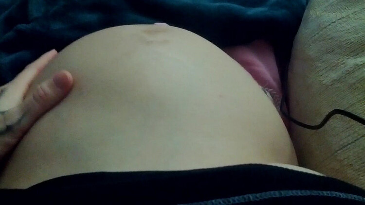 Kandidreams -  36 Weeks 4 Days Belly Movement [clips4sale] 2023