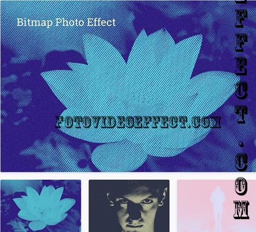 Bitmap Photo Effect - T8WEJZL