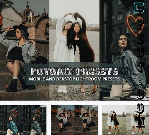 Potrait Presets Lightroom Presets Dekstop Mobile - VZE4DLB