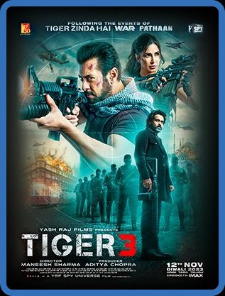 Tiger 3 (2023) New HQ Print Hindi (Audio Clean)x264 AAC LEVEL777
