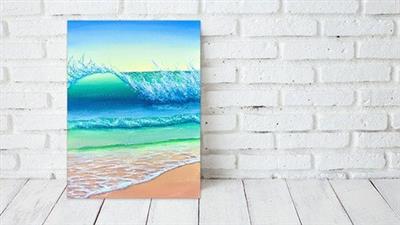 Simple Seascape Painting Mini-Course In  Acrylics 66464fb3f7e84f6f56c733a6a5b71da0