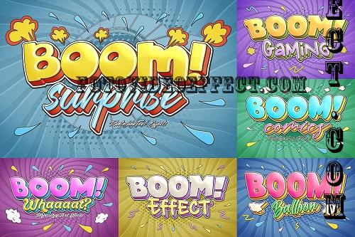 Boom Text Effects - 91611776