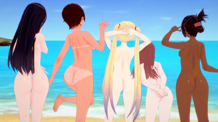 A Witch who lives in a swamp - Booty Beach Nude Resort Ver.0.1 Win/Mac