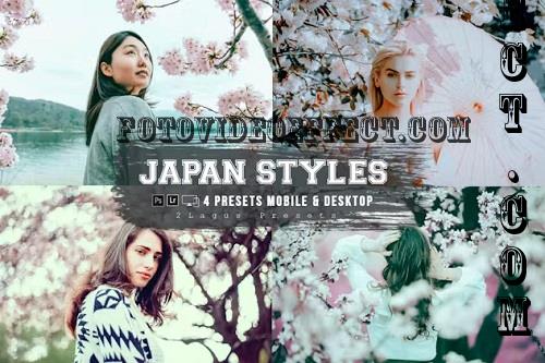 Japan Styles 4 Lightroom Presets Mobile & Desktop - HGJCYEB