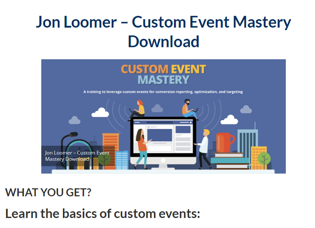 Jon Loomer – Custom Event Mastery Download 2023