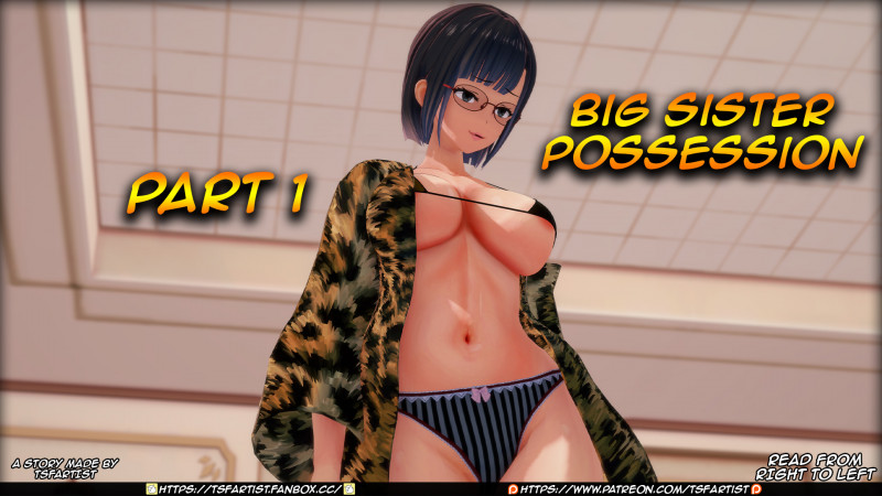 TSFartist - Big Sister Possession Part 1 Porn Comic