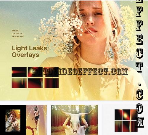 Light Leaks Overlays Template - 91603226