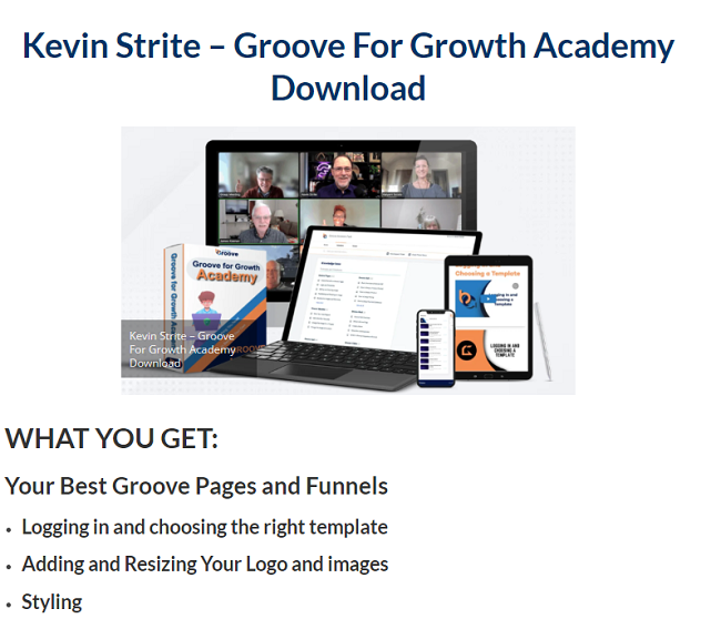 Kevin Strite – Groove For Growth Academy Download 2023