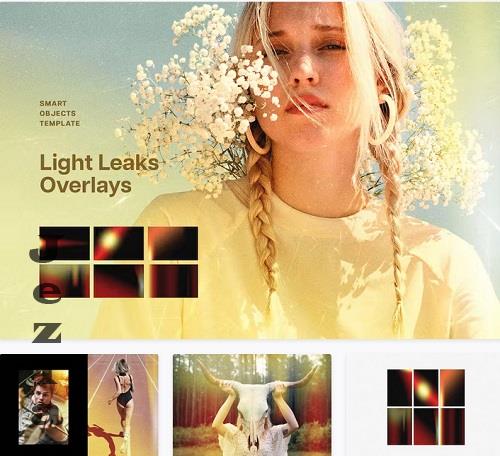 Light Leaks Overlays Template - 91603226