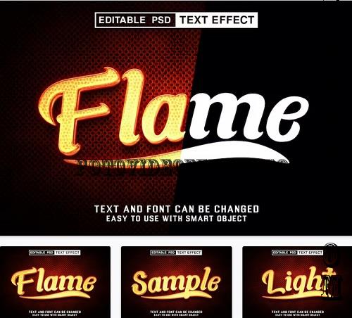 Flame Editable Text Effect - Q9LU772