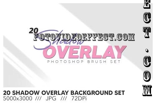 20 Shadow Overlay Background Set - 9AHLESY