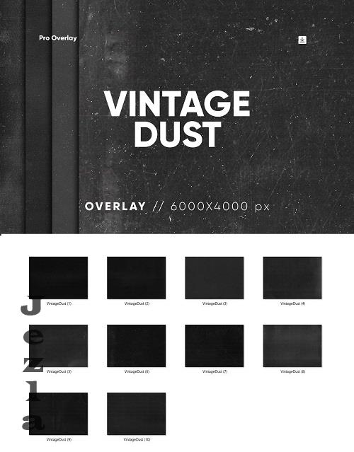 10 Vintage Dust Overlay HQ - 42157757