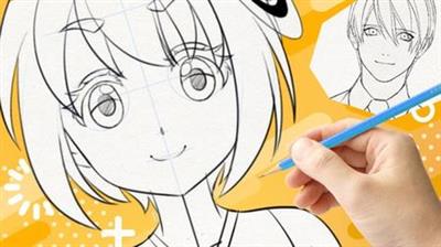 Anime and Manga Characters  Drawing: For Beginners 2ecccd090d450f8ee8c64ae91fa694f3