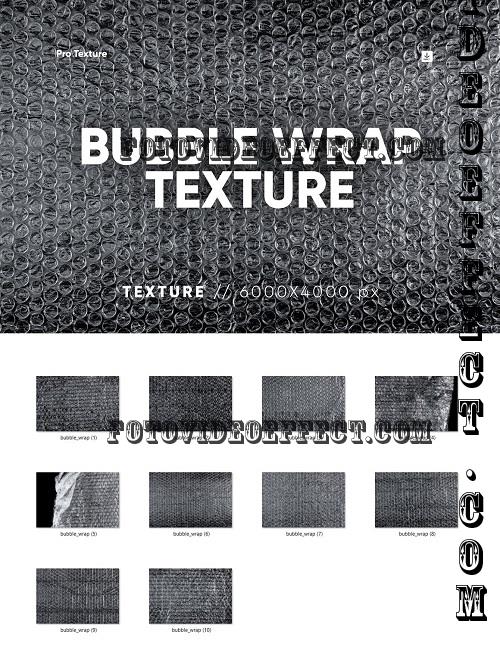 10 Bubble Wrap Texture HQ - 91598054