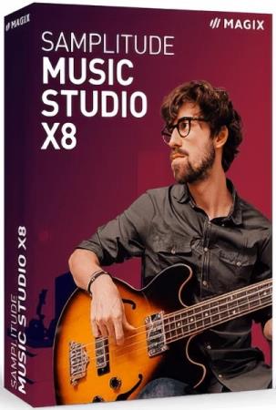 постер к MAGIX Samplitude Music Studio X8 19.0.3.23131 + Portable