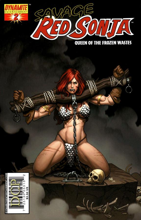 Savage Red Sonja Queen of the Frozen Wastes 1-4 by Frank Cho/Dynamite Entertainment Porn Comic