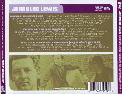 Jerry Lee Lewis - Another Place Another Time / She Even Woke Me Up To Say Goodbye (1968/70) (Remastered, 2002) Lossless