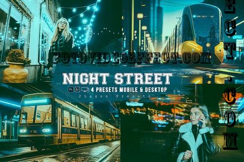 Night Street 4 Lightroom Presets Mobile & Desktop - CD57BNU