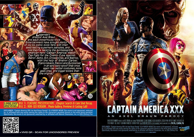 Captain America XXX - An Axel Braun Parody (Axel Braun, Vivid) [2014 г., All Sex, WEBRip, 1080p] (Britney Amber, Claire Robbins, Jessica Ryan, Kleio Valentien, Phoenix Marie)