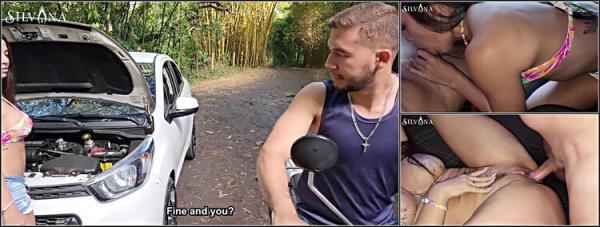 A Stranger Fixed My Car, Out Of Gratitude I Give Him a Great Fuck And He Cums All Over My Pussy - [ModelsPorn] (FullHD 1080p)