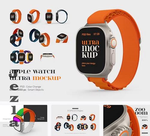 Apple Watch Ultra Mockup Set - 14657164