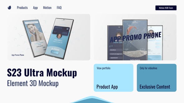 Videohive - Smartphone 3D Mockup App Promo 49174228