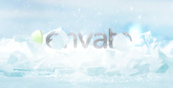 Videohive - Ice Cracking Logo (Winter Opener) 18739876