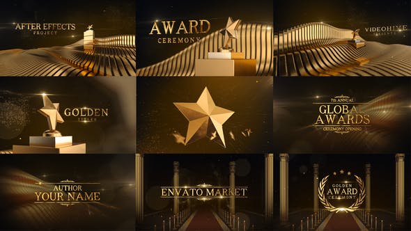Videohive - Awards Ceremony | Golden Titles 25340862