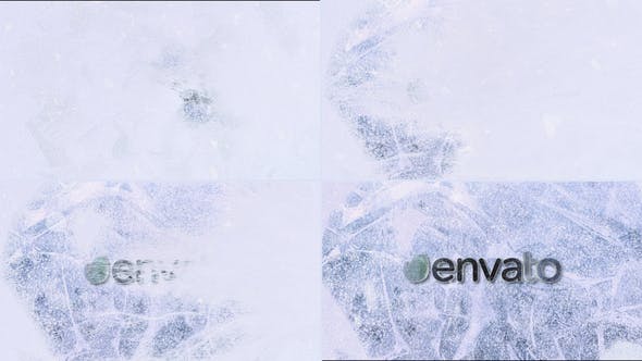 Videohive - Winter Wind Snow Blow Frost Logo 49000952