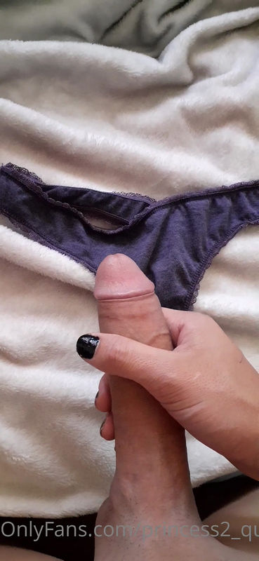 Stephanie Lovell TS (@princess2 queen) - Edging Before Busting A Load On My Panties (UltraHD/2K 1920p) - Onlyfans - [2023]