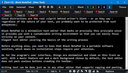 Black NotePad 2.3.0.24 Multilingual