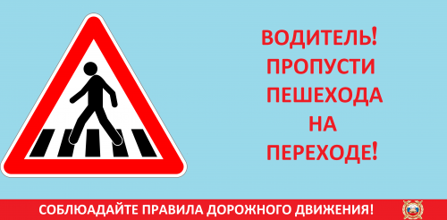 Сотрудники ГИБДД проводят профилактическую отработку «Пешеходный переход»