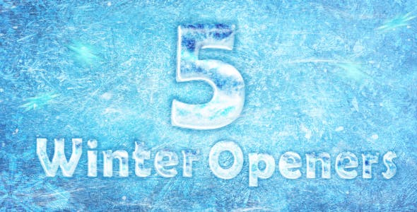 Videohive - 5 Winter/Frost Openers 13837005