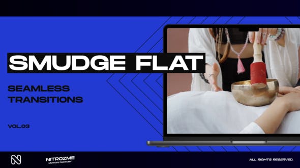Videohive - Smudge Flat Transitions Vol. 03 49305051