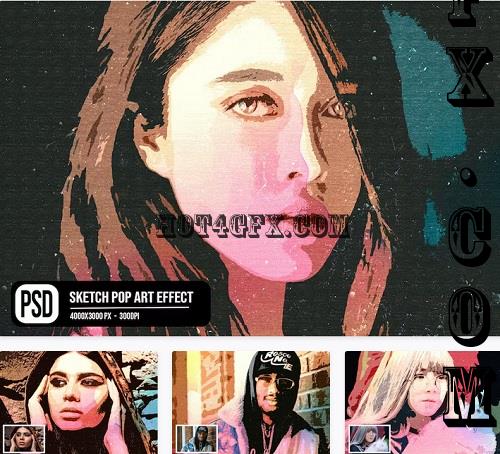 Sketch Pop Art Photo Effects - SWALNXP