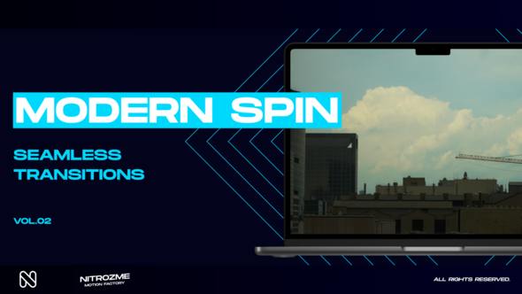 Videohive - Modern Spin Transitions Vol. 02 49304963