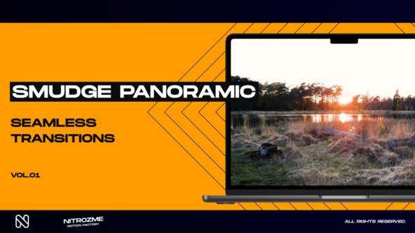 Videohive - Smudge Panoramic Transitions Vol. 01 49305061
