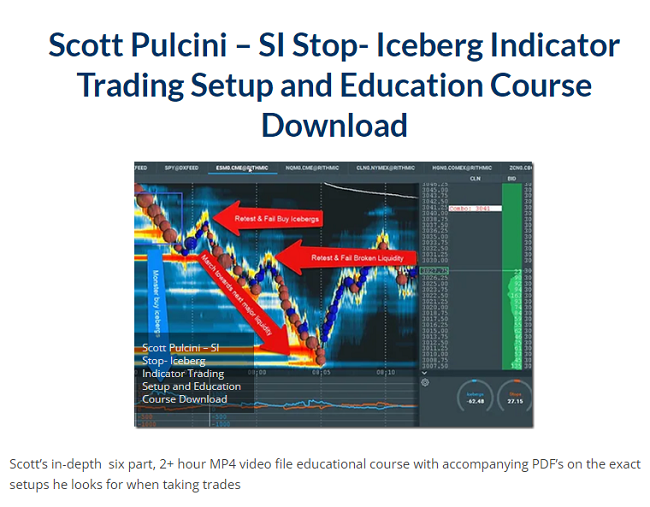 Scott Pulcini – SI Stop– Iceberg Indicator Trading Setup and Education Course Download 2023