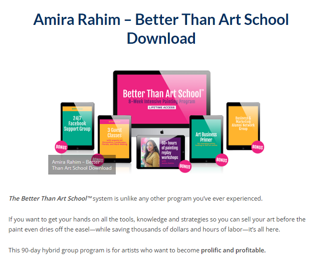 Amira Rahim – Better Than Art School Download 2023
