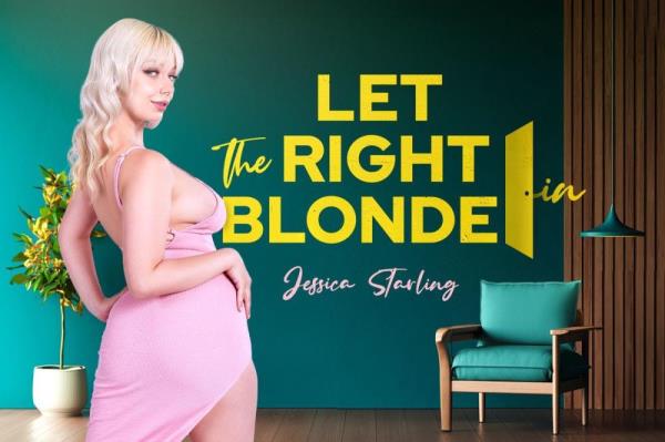 BaDoinkVR: Jessica Starling - Let the Right Blonde In [Oculus Rift, Vive | SideBySide] [2048p]