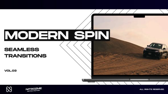 Videohive - Modern Spin Transitions Vol. 03 49304981