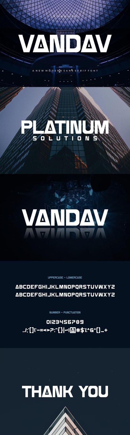 Vandav - Font