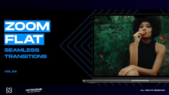 Videohive - Zoom Flat Transitions Vol. 04 49305129